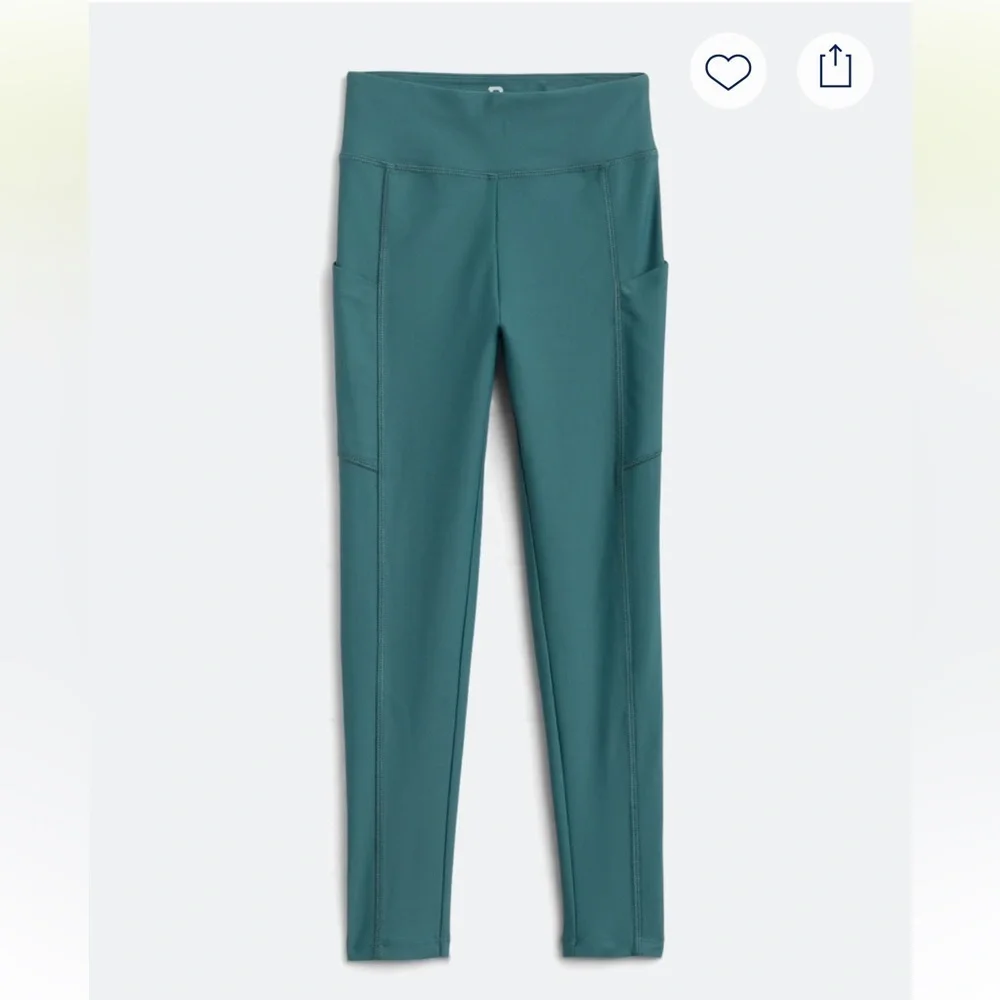 Kids Teal Leggings